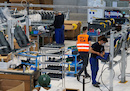 Reparto montaggio sedile lean